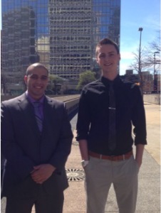 Moudi and I after giving our presentations at the National ACS conference in Dallas, Texas