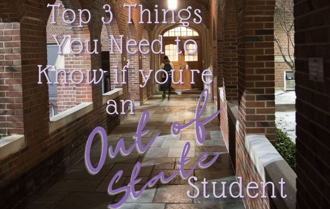 Top Three Things You Need to Know if You’re an Out-of-State Student
